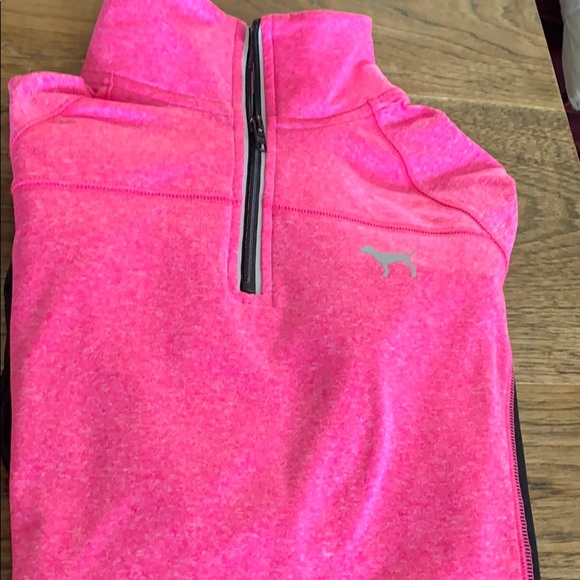 PINK Victoria's Secret Tops - Pink Victoria Secret quarter zip top